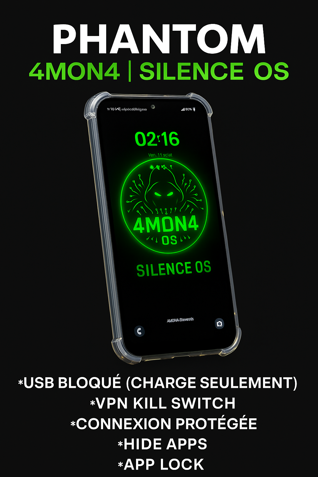 SAMSUNG™ – FANTÔME SilenceOS 🫆 Ma boutique