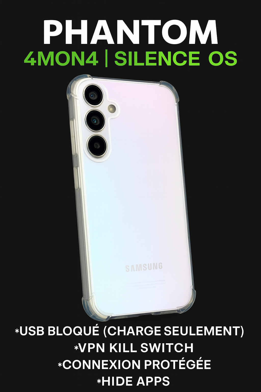 SAMSUNG™ – FANTÔME SilenceOS 🫆 Ma boutique